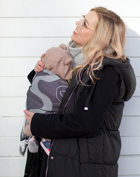 Chusta kółkowa Gray Waves f13 Chusta kółkowa Gray Waves f13