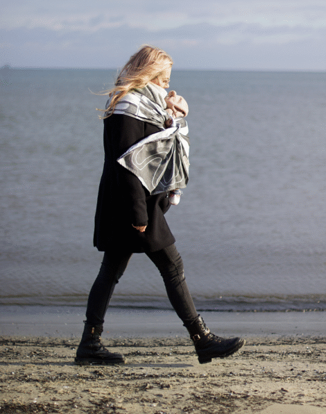 Chusta kółkowa Gray Waves 126