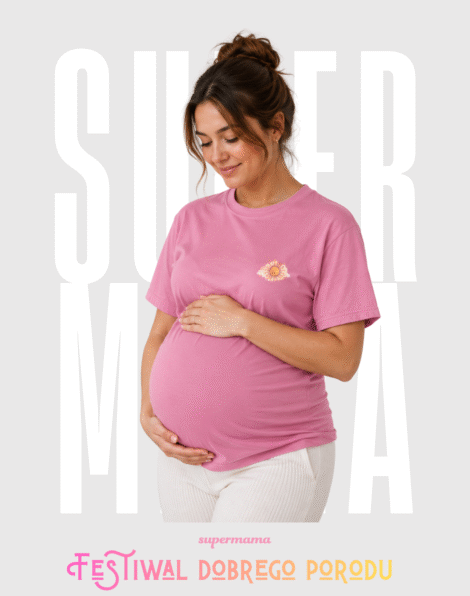 Festiwal dobrego porodu koszulka supermama 3