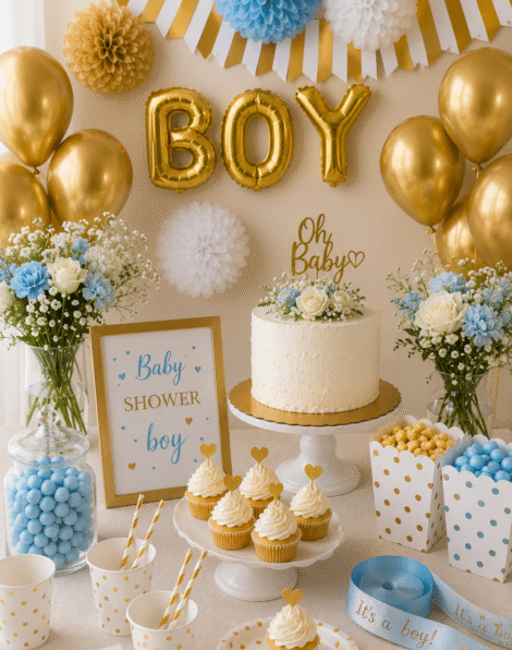 Baby Shower BOY wizual1