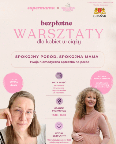 Bezpłatne warsztaty dla kobiet w ciąży - Gdańsk